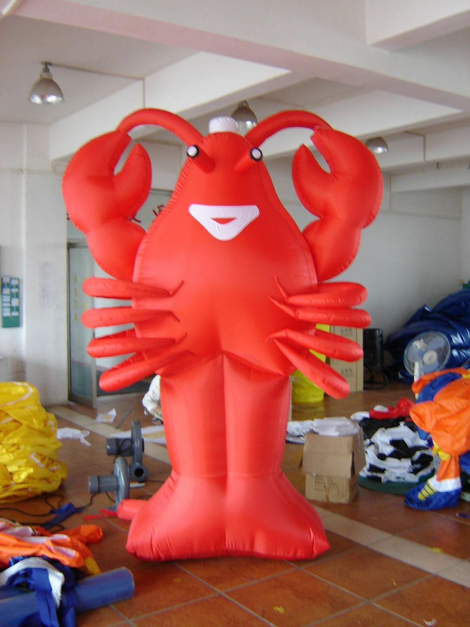 20ft (6m) Advertising Giant Inflatable Lobster Restaurant Promotion With Blower